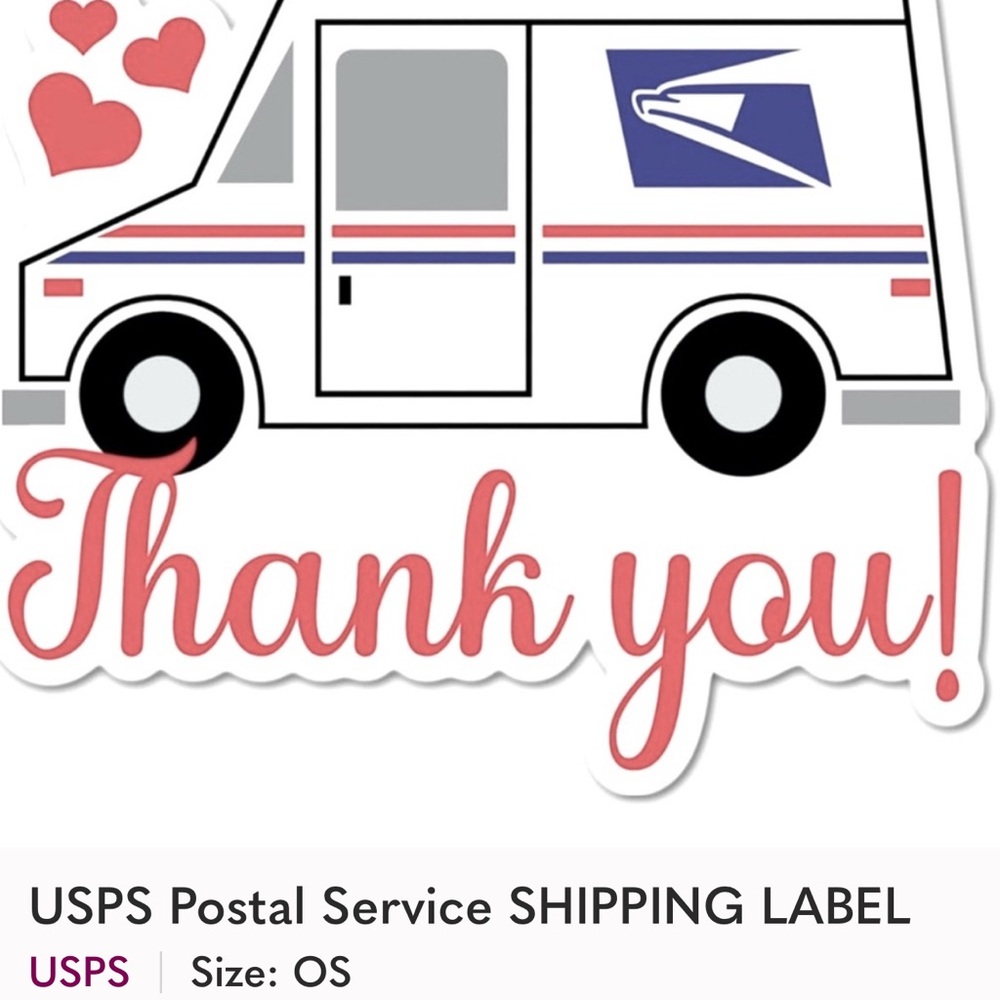 Extra shipping label